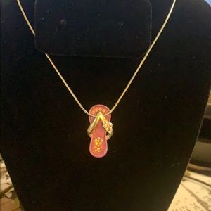 Sandal necklace